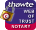 Thawte Web of Trust Notary Thawte Web of Trust Notary